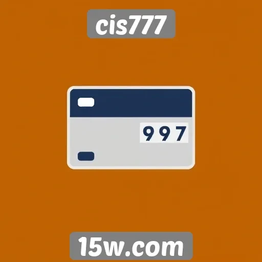 as opções de pagamento disponíveis no cis777